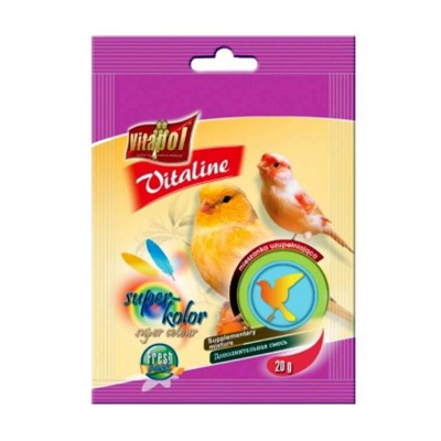 Vitapol Vitaline Super Colour Bird Food - 20Gm